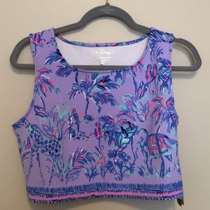 Lilly Pulitzer fruity monkey top